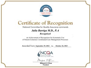 Certificate of Recognitions 2023 (NCQA) National Committee for Quality Assurance Certificate of Recognitions 2023 (NCQA) National Committee for Quality Assurance